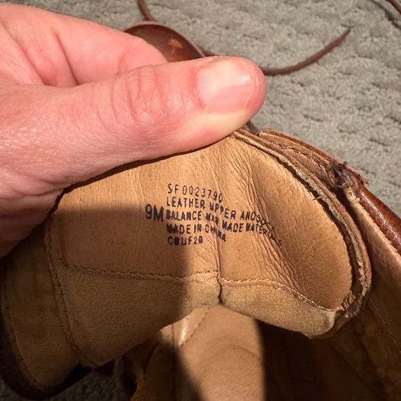 Sofft lace up brown boots - Picture 3 of 4